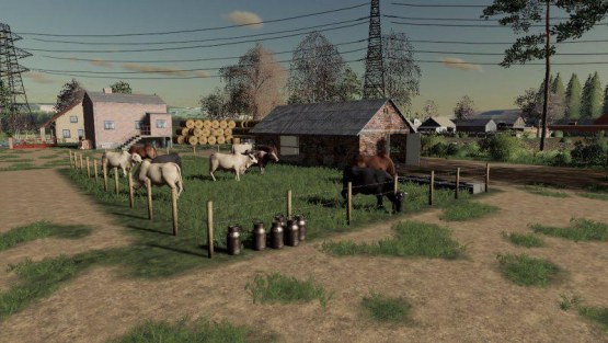 Мод «Obora Stanowiskowa» для Farming Simulator 2019