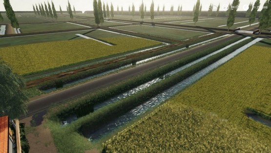 Карта «Le Terre Del Riso» для Farming Simulator 2019