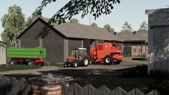 Мод «Old double barn» для Farming Simulator 2019