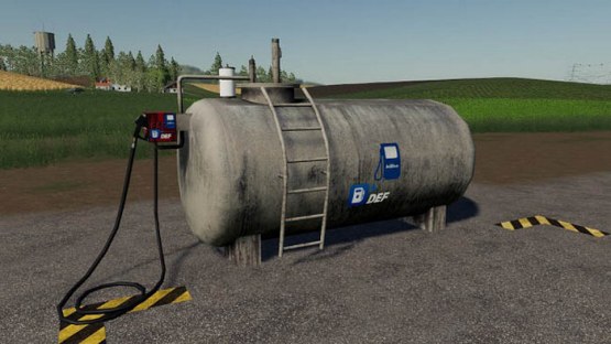 Мод «Placeable Fuel Tank» для Farming Simulator 2019