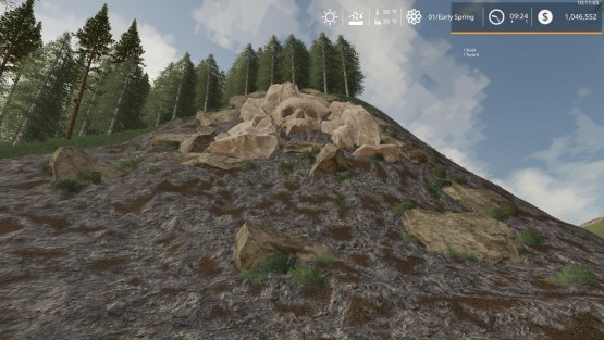 Карта «Хребет мертвеца - Dead Man's Ridge» для Farming Simulator 2019