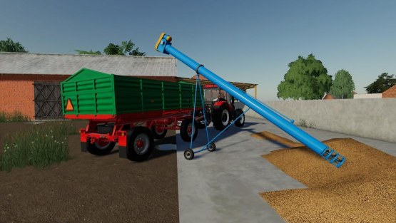 Мод «Шнек зерновой - Grain Auger» для Farming Simulator 2019