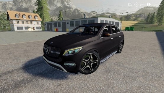 Мод «Mercedes GLE 2016» для Farming Simulator 2019
