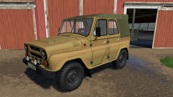 Мод «УАЗ-469» для Фермер Симулятор 2019
