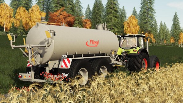 Мод «Fliegl VFW 18000» для Farming Simulator 2019