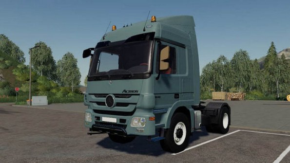 Мод «Mercedes Actros Highway» для Farming Simulator 2019