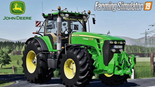 Мод «John Deere 8030 Series Official» для Farming Simulator 2019