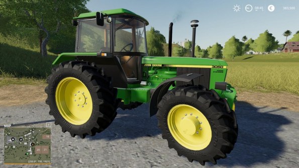 Мод «John Deere 3x50» для Farming Simulator 2019