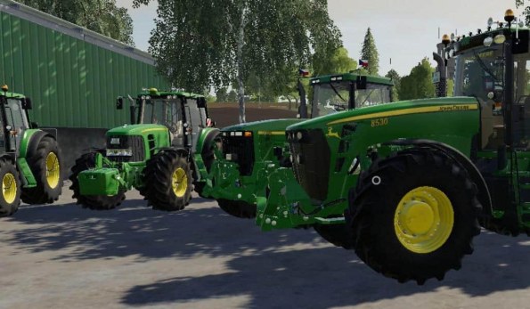 Мод «John Deere Pack» для Farming Simulator 2019