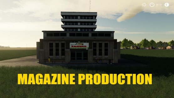 Мод «Производство журналов - Magazine Production» для Farming Simulator 2019