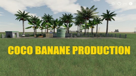 Мод «Coco Banane Production» для Farming Simulator 2019