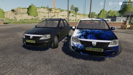 Мод «Dacia Logan» для Farming Simulator 2019
