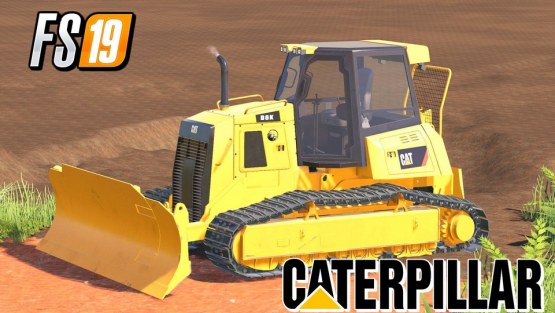 Мод «Caterpillar D6K Dozer» для Farming Simulator 2019
