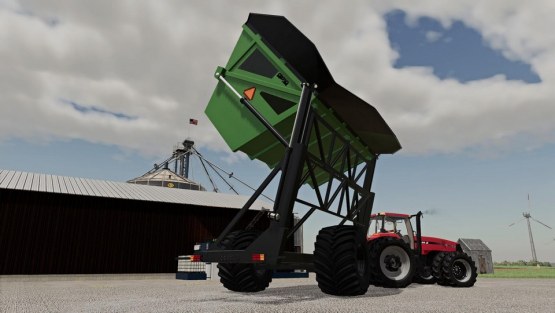 Мод «Oxbo High Tip Dump Cart» для Farming Simulator 2019