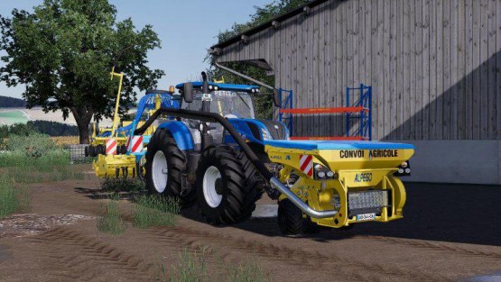 Мод «New Holland T7 SWB» для Farming Simulator 2019