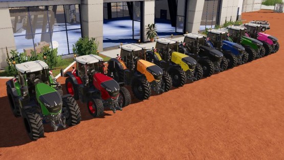 Мод «FENDT Vario 1000 Custom» для Farming Simulator 2019
