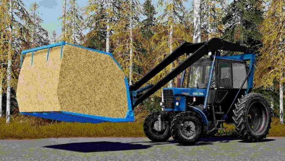 Мод «Беларус-82.1 СНУ-550» для Farming Simulator 2019