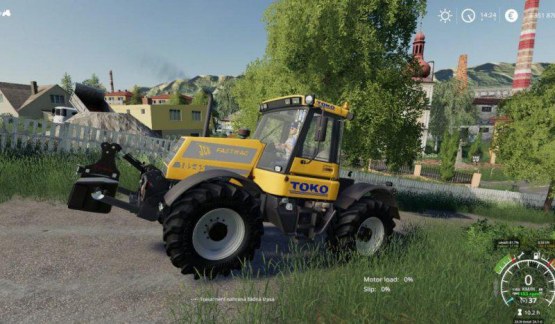 Мод «JCB FASTRAC 150-180» для Farming Simulator 2019