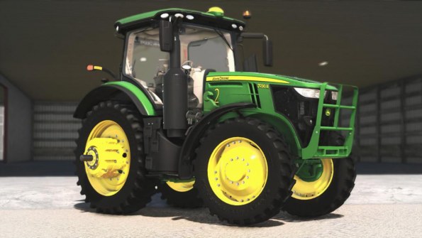 Мод «John Deere 7R US Series» для Farming Simulator 2019