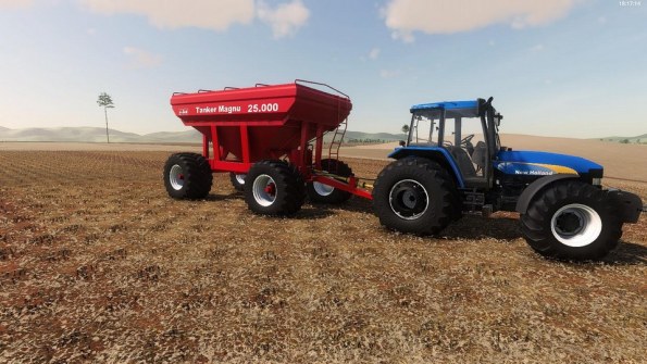 Мод «Jan Tanker Magnum 25000 - 35000» для Farming Simulator 2019