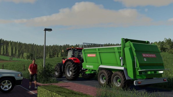 Мод «Bergmann TSW4190» для Farming Simulator 2019