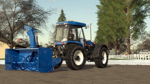 Мод «Normand Snow Blower» для Farming Simulator 2019