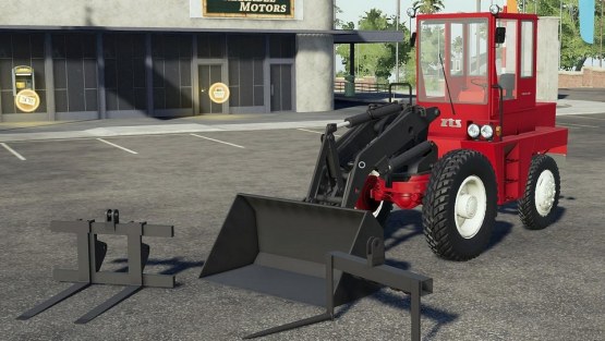 Мод «Zts Un 053 Красный» для Farming Simulator 2019