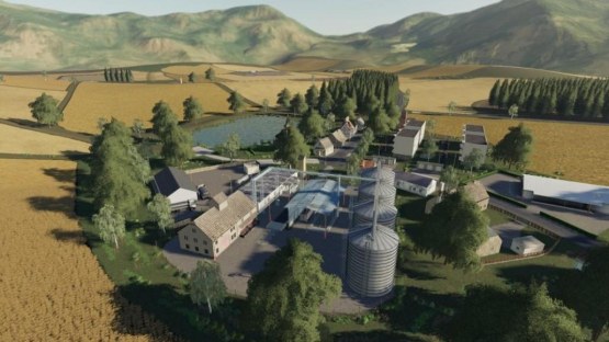 Карта «Medvedin» для Farming Simulator 2019