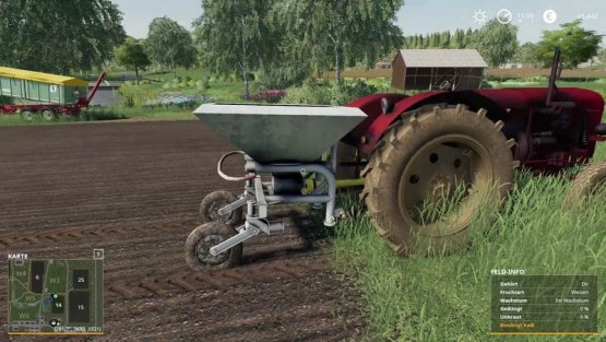 Мод «Fertilizer spreader D028/4» для Farming Simulator 2019