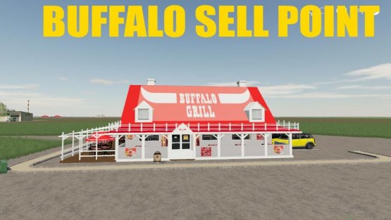 Мод «Buffalo Sell Point» для Farming Simulator 2019