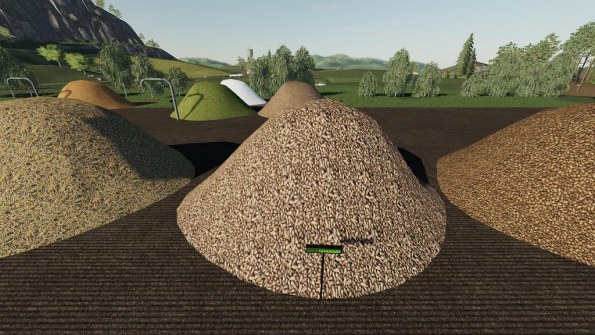 Мод «Dynamic Freeland Heap Storage» для Farming Simulator 2019