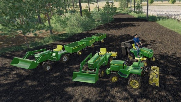 Мод «John Deere 332 Pack» для Farming Simulator 2019