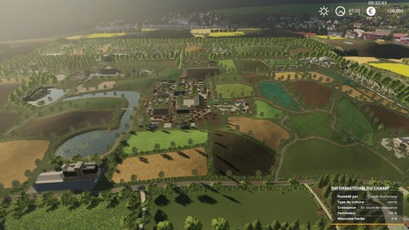 Карта «Haut de France» для Farming Simulator 2019