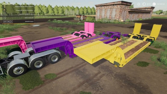Мод «Offroad Lowbed» для Farming Simulator 2019