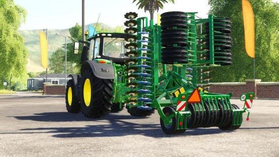 Мод «Amazone Catros 5501» для Farming Simulator 2019