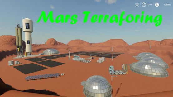 Карта «Mars Terraforming» для Farming Simulator 2019