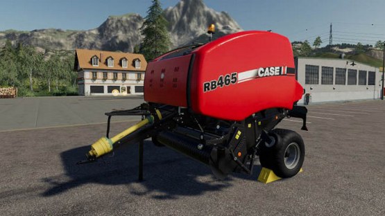 Мод «Case IH RB465» для Farming Simulator 2019