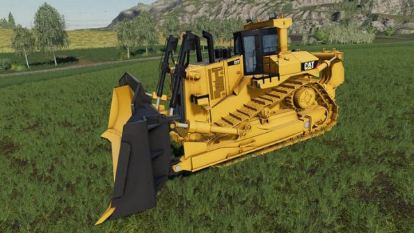 Мод «CAT D11T» для Farming Simulator 2019