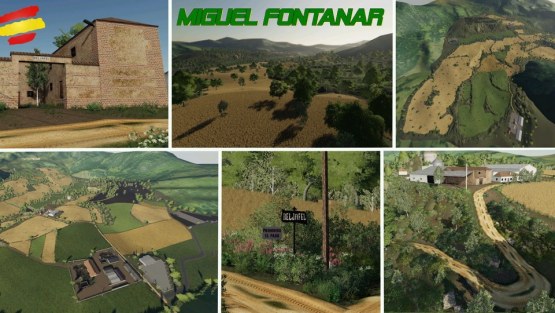 Карта «Beljafel» для Farming Simulator 2019