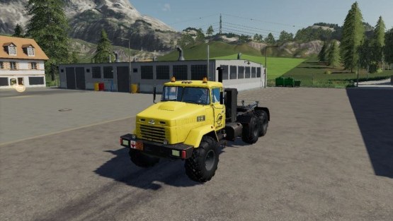 Мод «КрАЗ 6322 (МЭЗ-330)» для Farming Simulator 2019