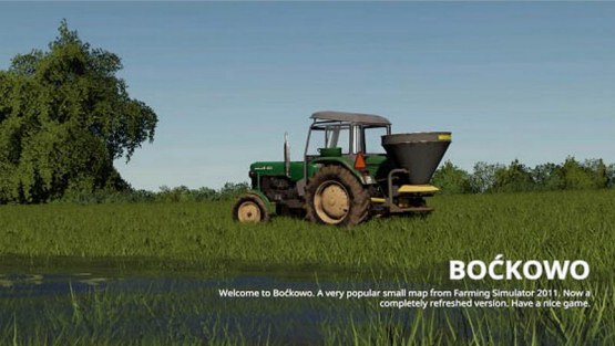 Карта «Bockowo 1993» для Farming Simulator 2019