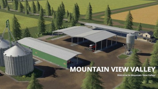 Карта «Mountain View Valley» для Farming Simulator 2019