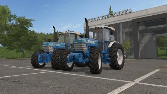 Мод «Ford 8210 и 7710» для Farming Simulator 2017