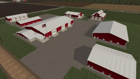 Мод «Michigan Farms Map Shed Pack» для Farming Simulator 2019