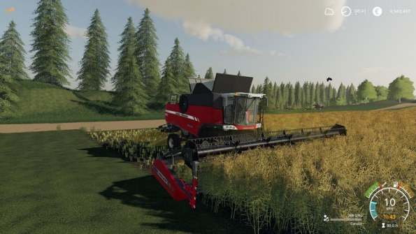 Мод «Massey Ferguson Delta 9380» для Farming Simulator 2019