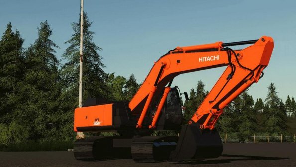 Мод «Hitachi 350LC-6» для Farming Simulator 2019