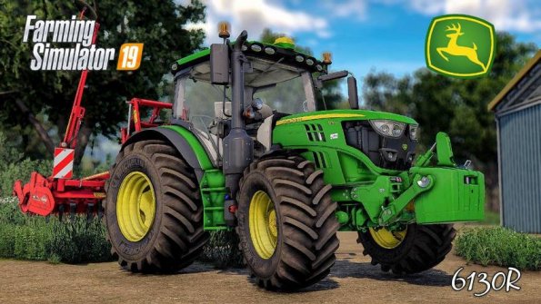 Мод «John Deere 6105-30R» для Farming Simulator 2019
