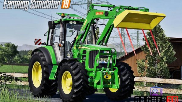 Мод «John Deere 6030 Premium Series 4Cyl» для Farming Simulator 2019