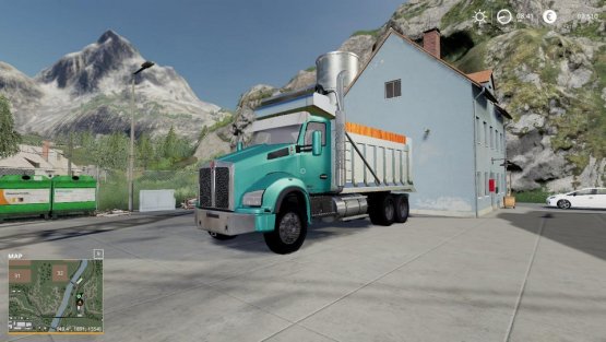 Мод «Kenworth T880 Dump Truck» для Farming Simulator 2019