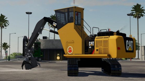Мод «Caterpillar 548 LL Forest Machine» для Farming Simulator 2019